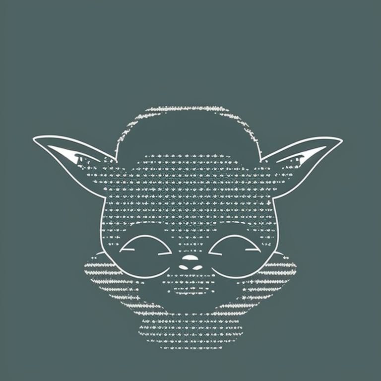 wiry-louse284: baby yoda only head clipart, layered, icons