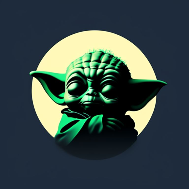 wiry-louse284: baby yoda only head clipart, layered, icons