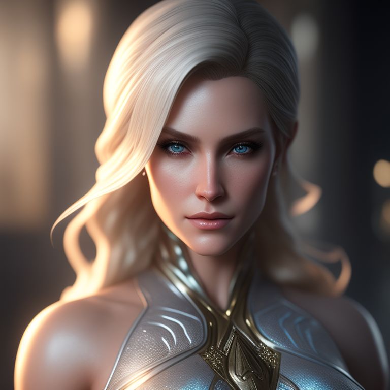 Emma frost, ultra realistic, concept art, intricate details, highly detailed, photorealistic, octane render, 8k, unreal engine, sharp focus, volumetric lighting unreal engine. art by artgerm and alphonse mucha