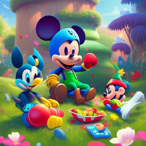 mickey mouse and friends wallpaper hd