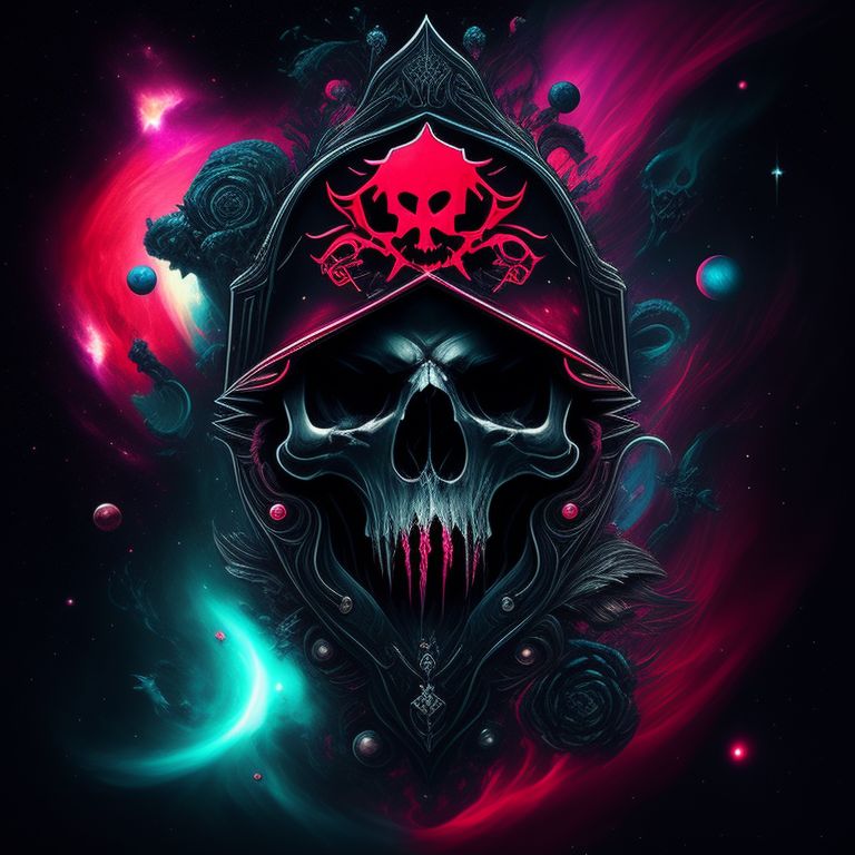 Red Skull and Crossbones Digital Art by Bigalbaloo Stock - Fine