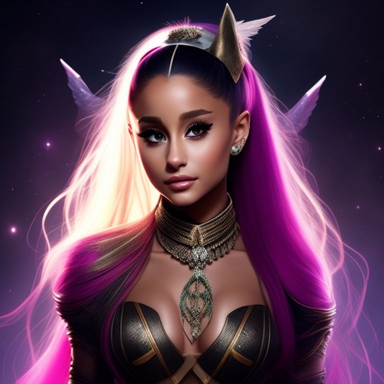 sane-rabbit382: Ariana Grande as aDungeons and Dragons sorceress