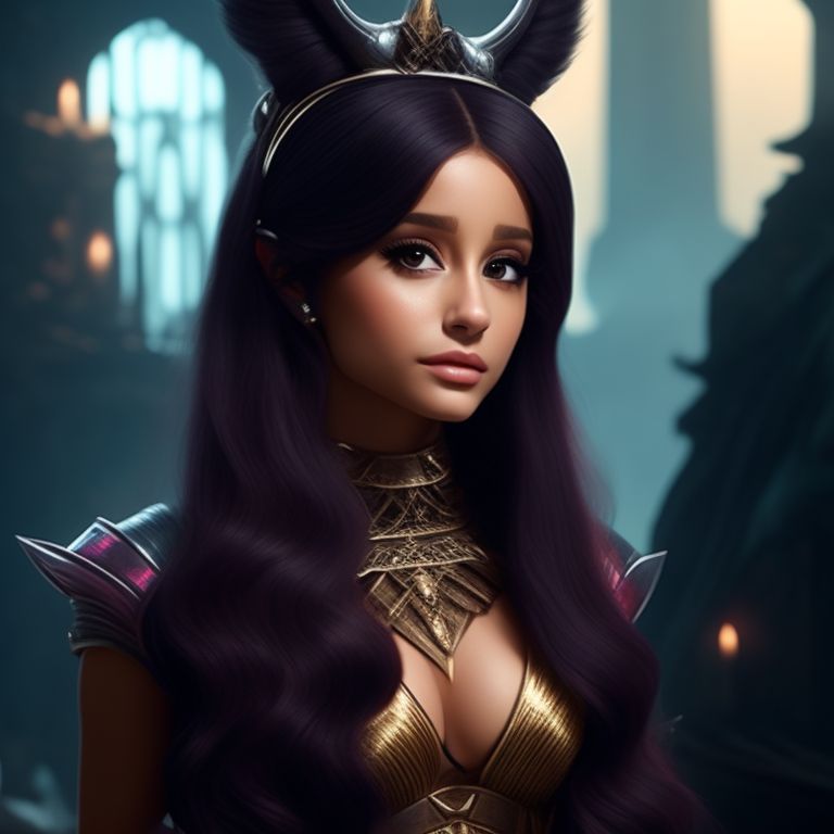 sane-rabbit382: Ariana Grande as aDungeons and Dragons sorceress