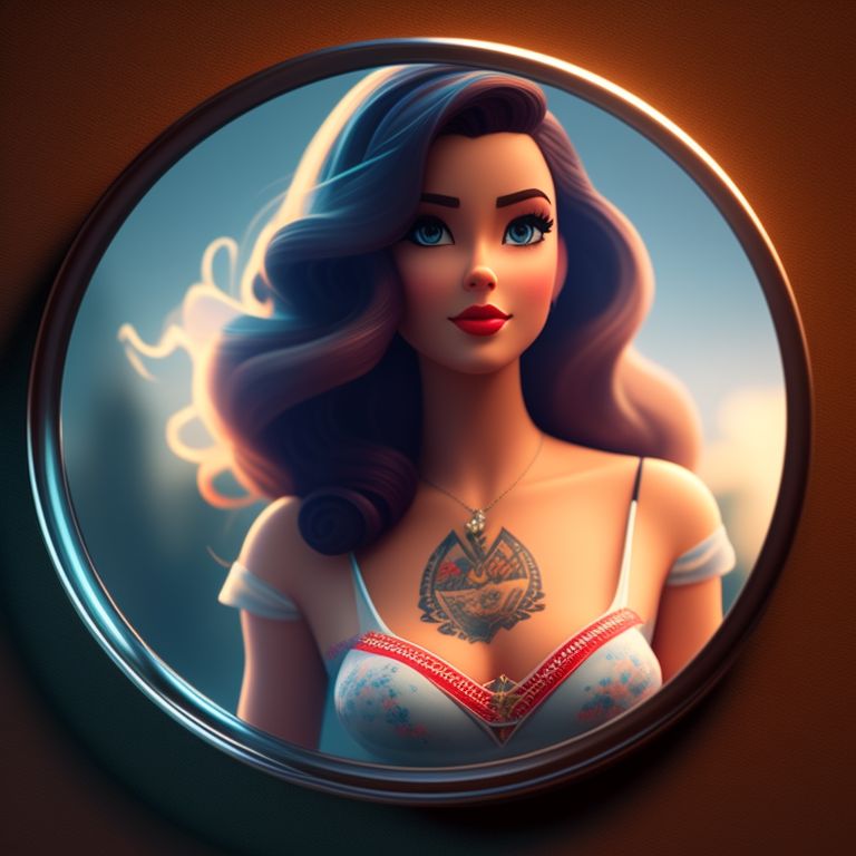 Disney princess best sale pin up art