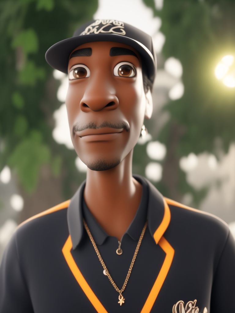 every-cattle977: hasdx style, glazed 3D render (extremely detailed CG),  Snoop Dogg, pixar style, white background, beautiful, textured skin,  detailed eyes, high resolution