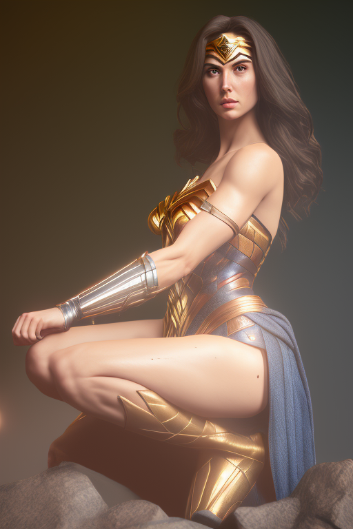 Myndcruzer: Wonder Woman,unreal engine 5,artstation