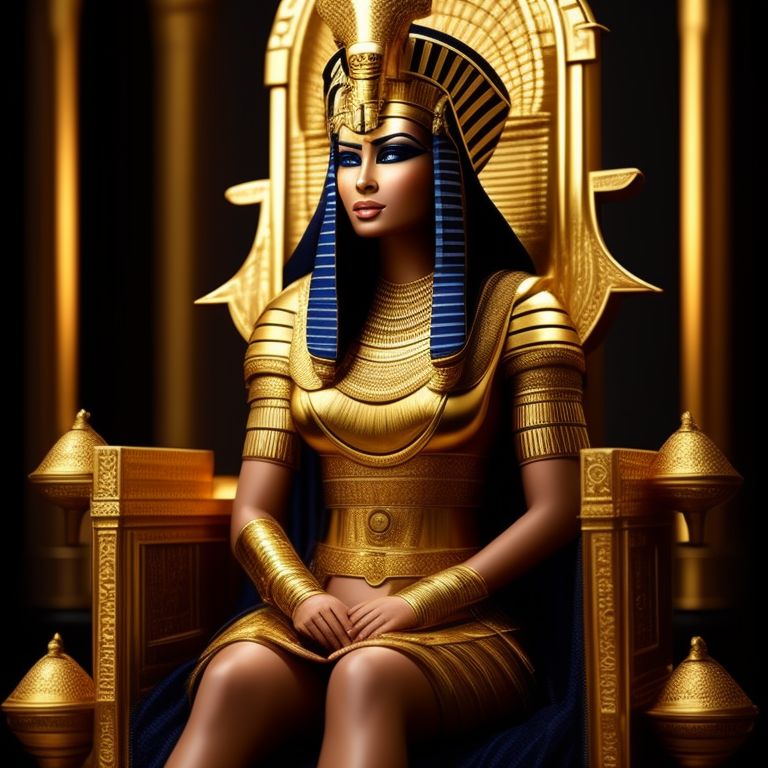 pharaoh and cleopatra