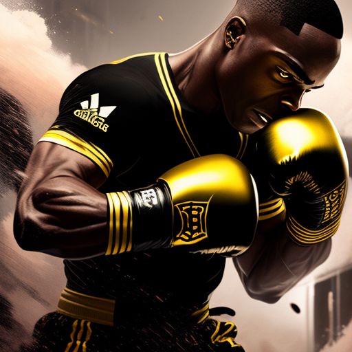 Black and gold adidas boxing online gloves