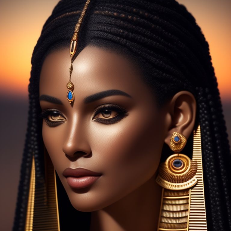 black egyptian women