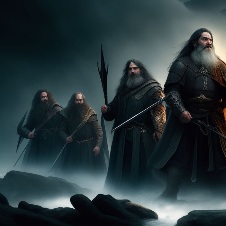 Epic Painting – The Fellowship of the Ring