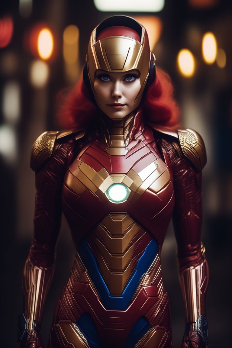 Female Iron Man Cosplay