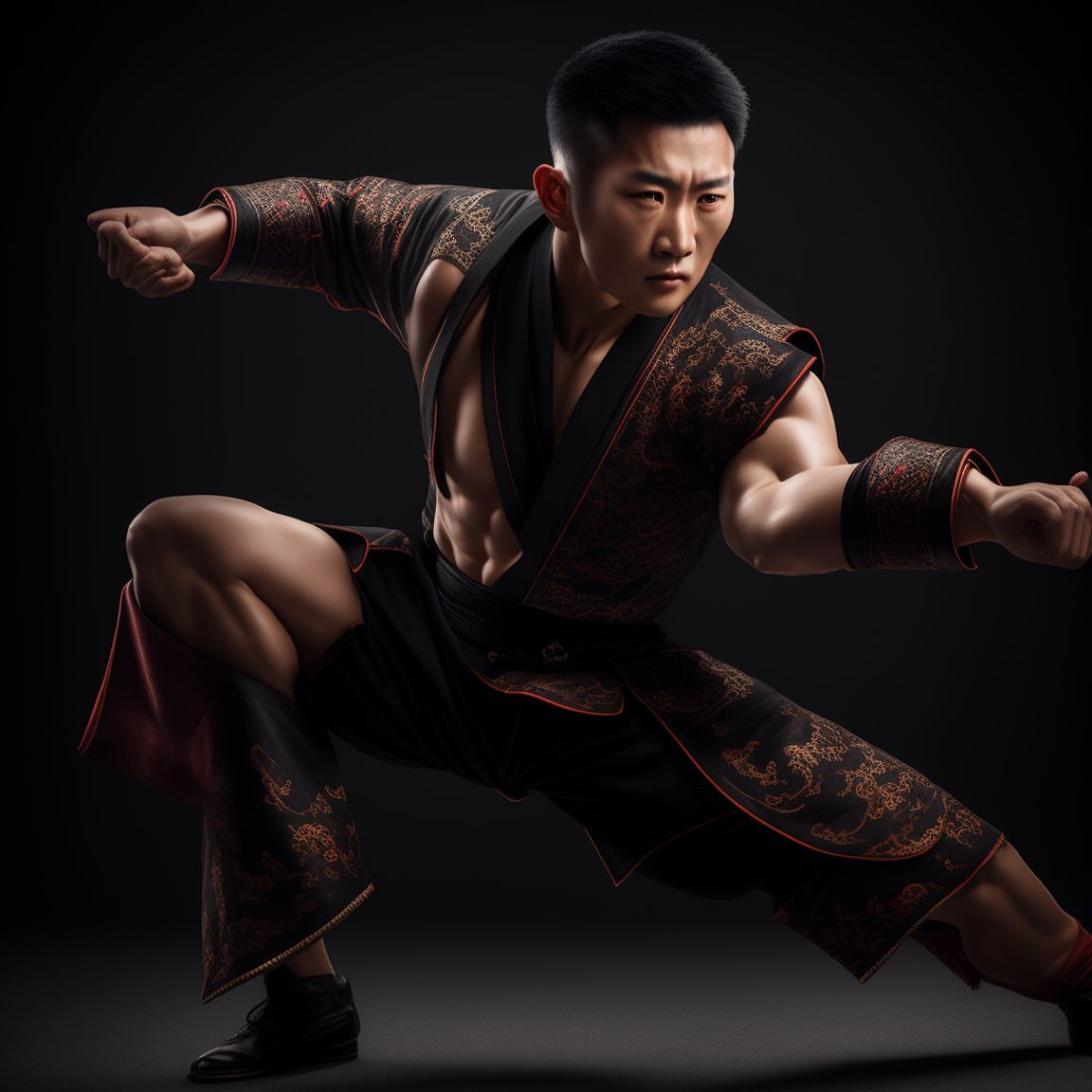 Arteffusion: Extremely realistic kung fu fighter