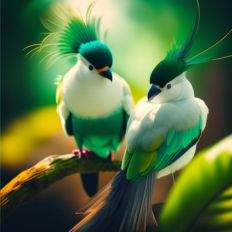 impuredeer189 two beautiful tropical birds