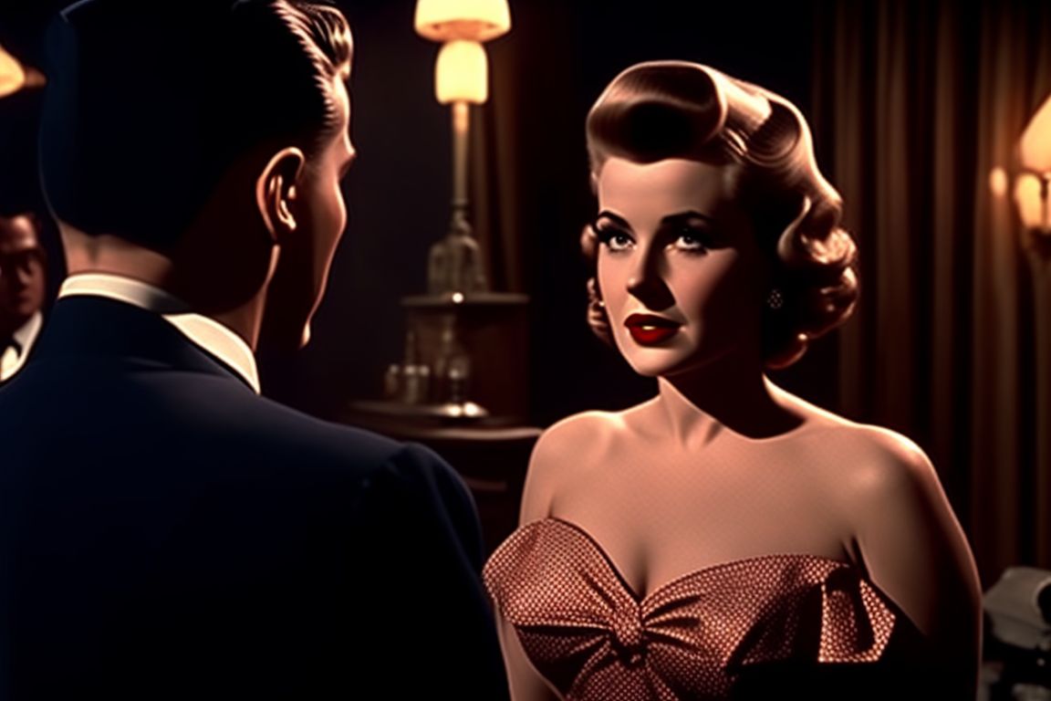 Film Noir Femme Fatale Makeup