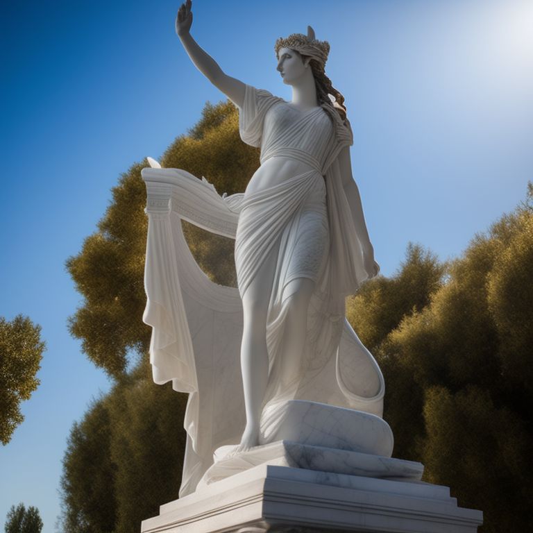 thismole150 marble statue of Diana turning Acteon into a deer