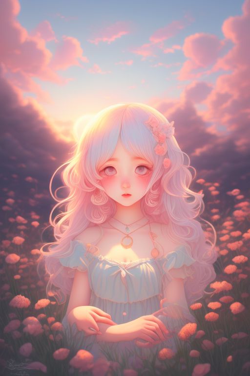 Pastel Girl Illustration Cute Art Girls Stock Illustration 1545123650