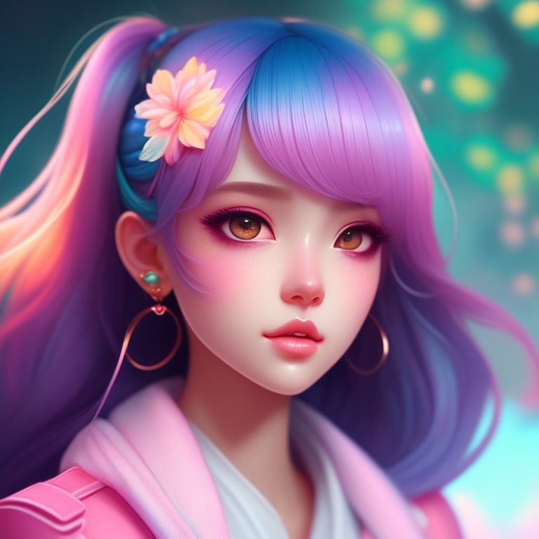 Pastel Girl Illustration Cute Art Girls Stock Illustration 1545123650