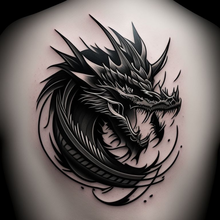 Dragon tattoo by © Schr Tattoo. : r/blackTattooing