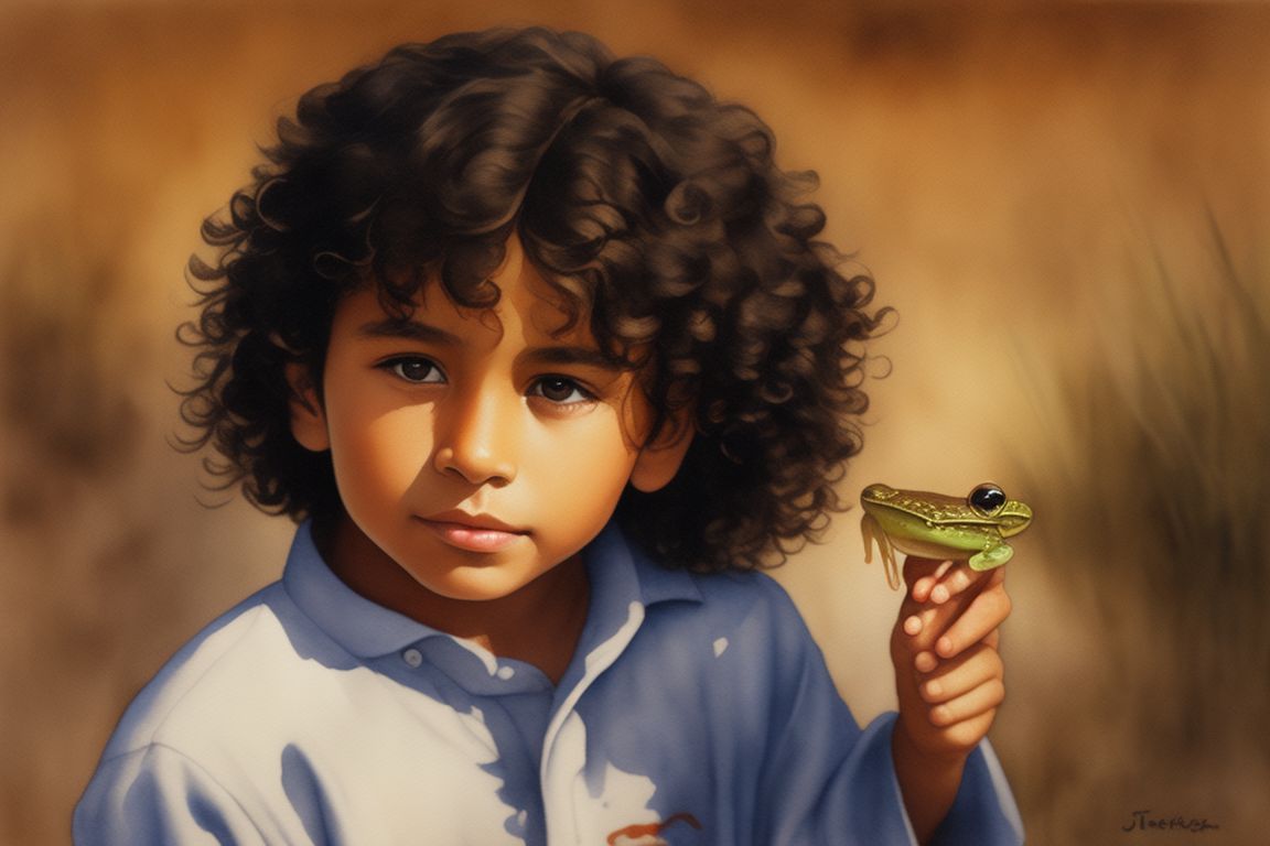 Curly Turd Child Brown