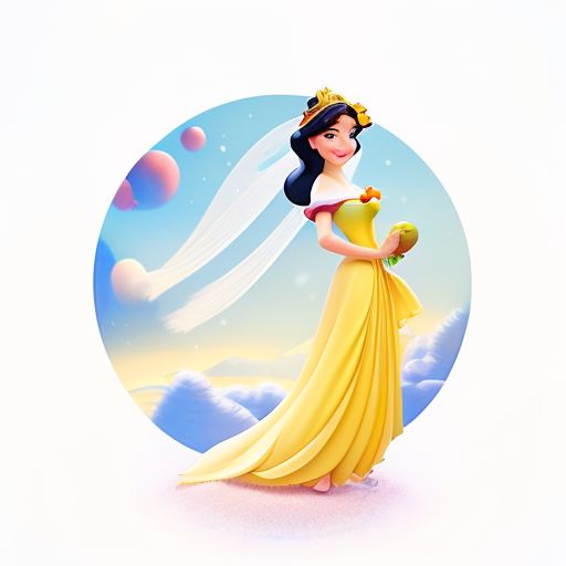 Disney character outlet yellow dress