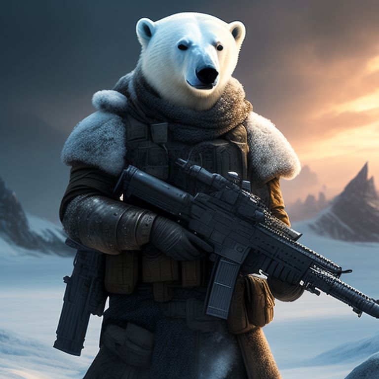 bears with guns