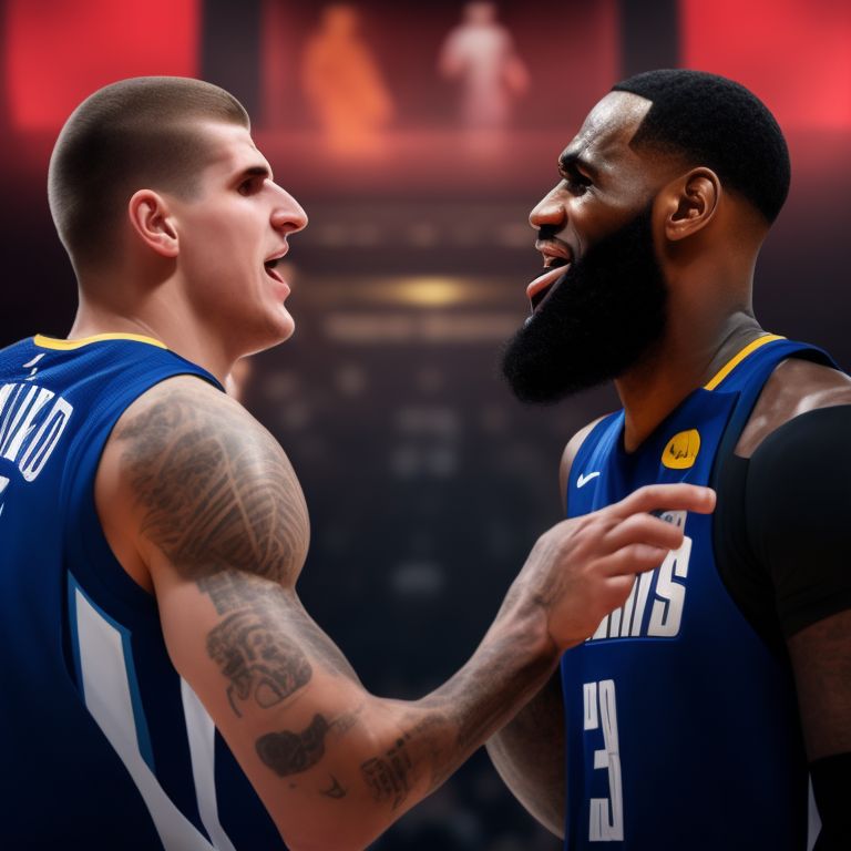 Nikola jokic sales lebron james