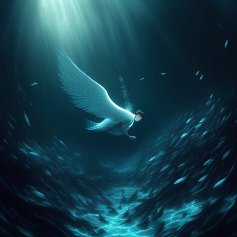 Male Angel Water