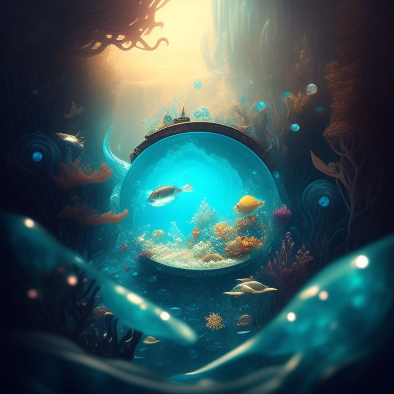 thornyokapi895 Diamond,Ocean,Shining,Sparkling,Clear,Deep,Fish,Blue