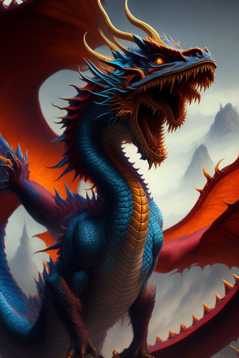 chinese dragon, beautiful, full body, flat, masterpiece, detailed, realistic, Fantasy Monsters, DnD Creatures, Concept art, Oil on canvas, monster manual, Highly textured, Digital painting, Jeff Easley, Sharp focus, 3D, Keith Parkinson, Dnd, Dramatic pose, Dramatic shadows, Colorful, Full body shot, daniel r. horne, Greg Rutkowski
