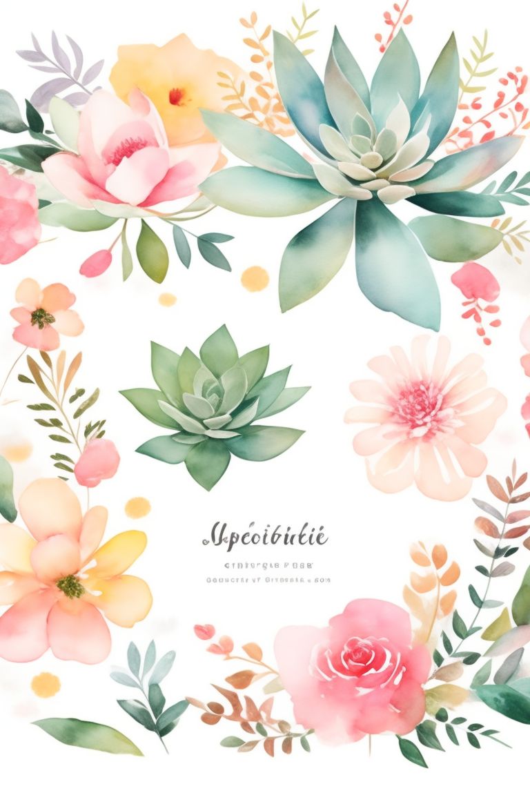 MANTIO.eu: succulent, whimsical colors, pastel color palette, splatter ...