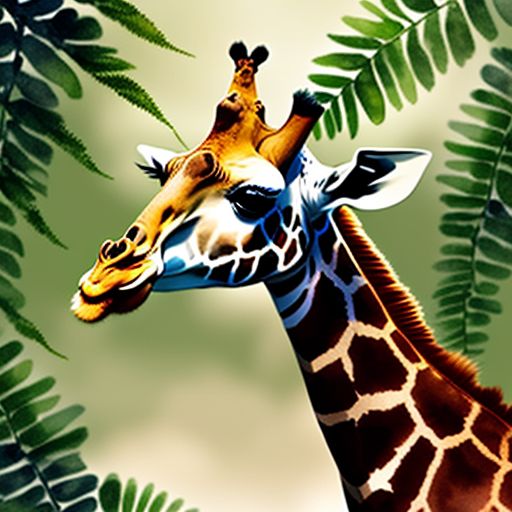 giraffes kissing wallpaper