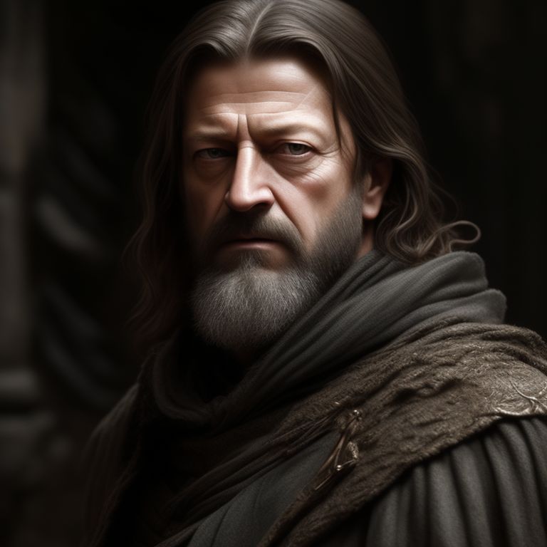 zany-ape528: Ned Stark is 36 years old. He has a long face and long ...