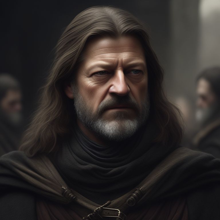 zany-ape528: Ned Stark is 36 years old. He has a long face and long ...