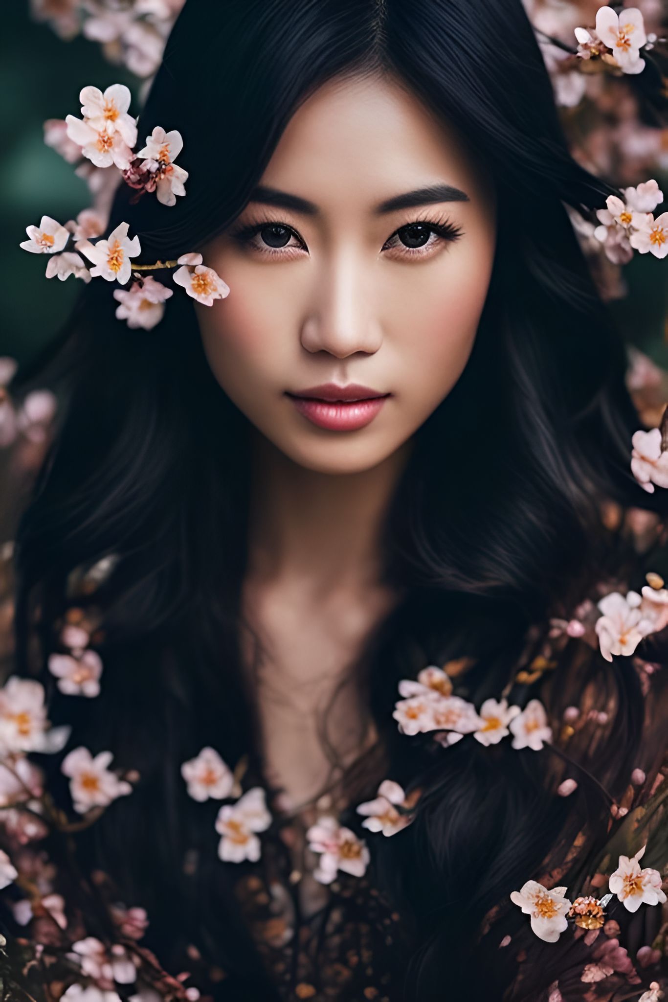 MellyS: Generate a set of realistic images featuring a woman of Asian ...