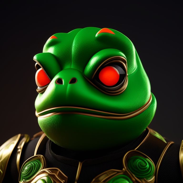 able-jay923: Behold the magnificence of Pepe the Frog adorned in a