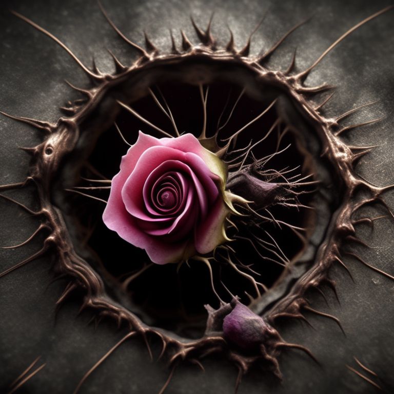 Peter.Wirdemo: A sinister rose was looming over me in the garden, its