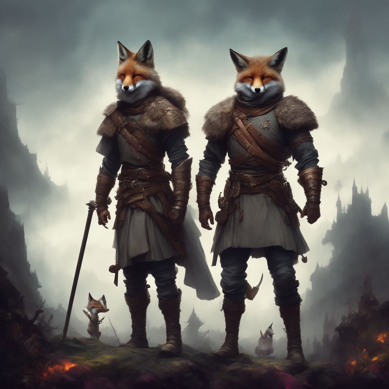 CamillaKr: male, fox, viking