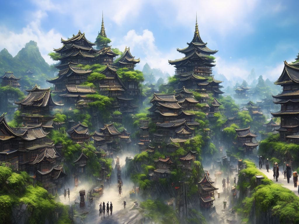 DanteHaiwindo: Japanese inspired village