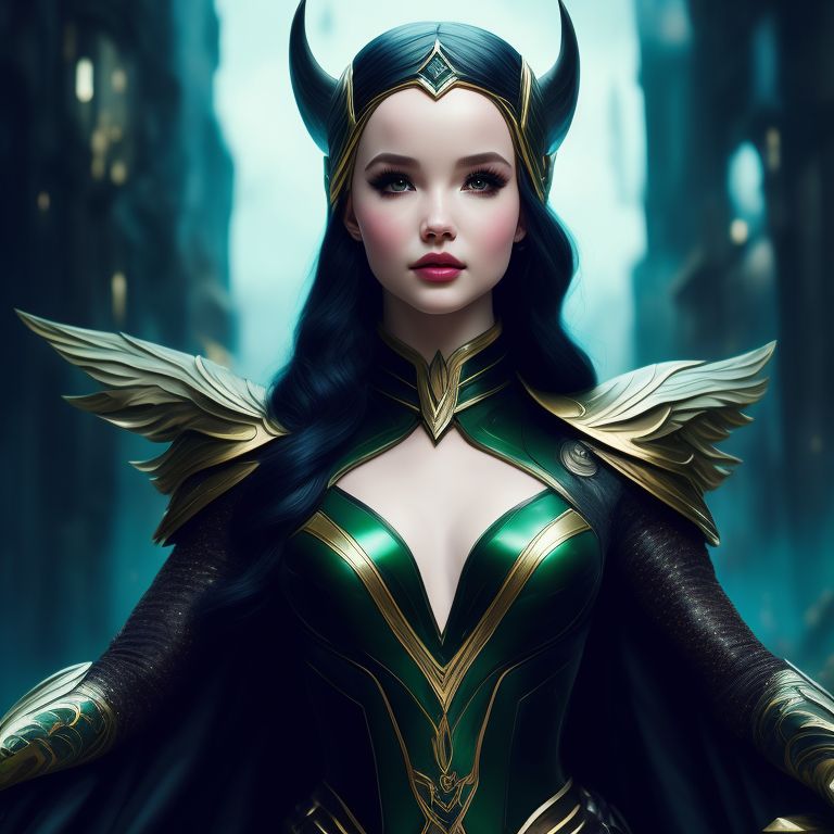 wee-wombat245: DOVE CAMERON AS LADY LOKI