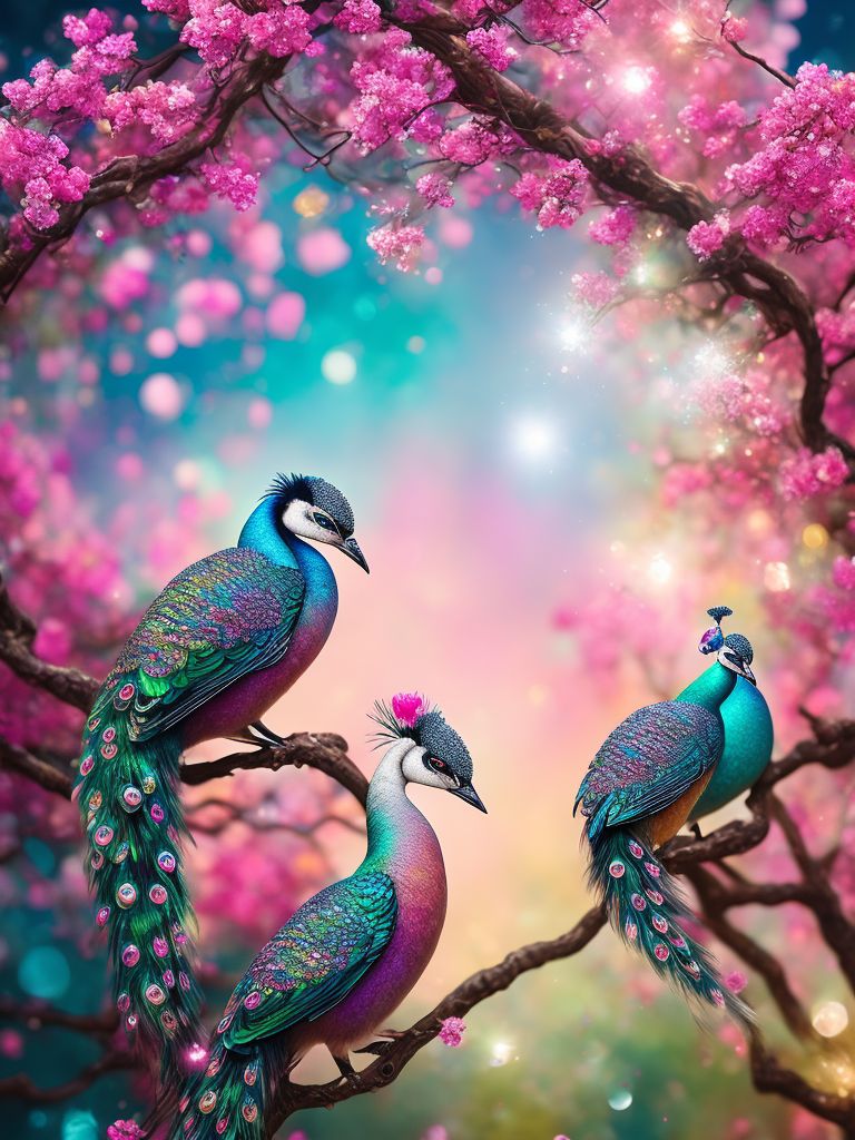 Splendor Of Love And Glory - Peacock Colorful Artwork Yoga Mat by Lourry  Legarde - Fine Art America