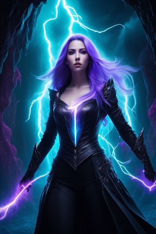 lightning mage female