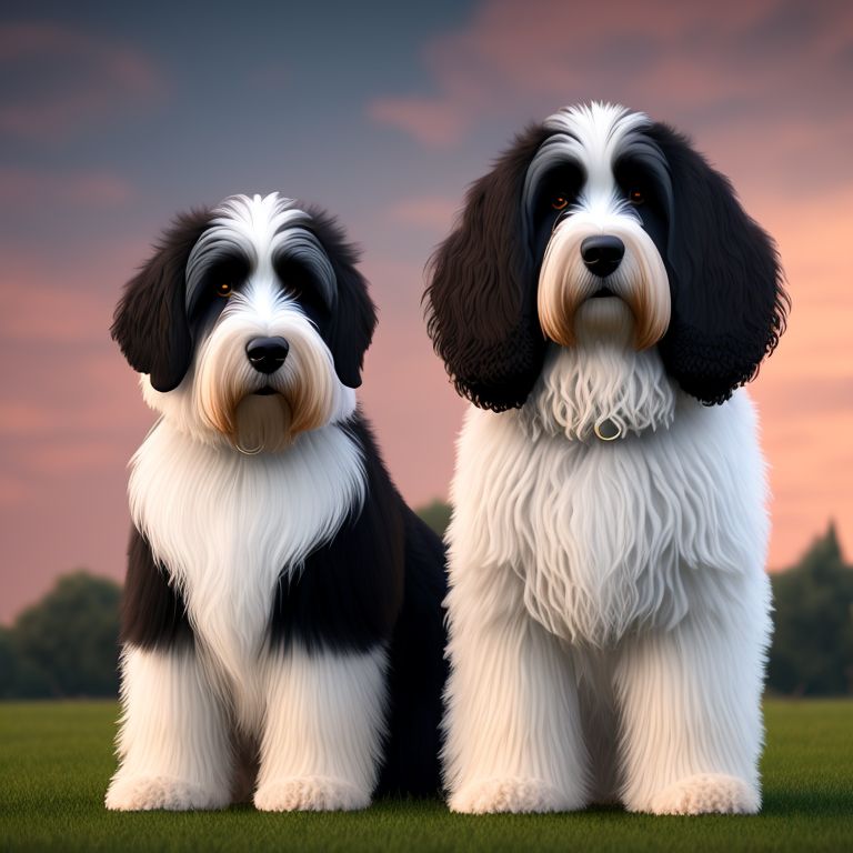 are old english sheepdogs hyper