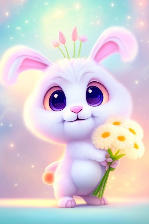 few-mole973: Super Cute And Adorable Little Fat Rabbit, heart hug ...