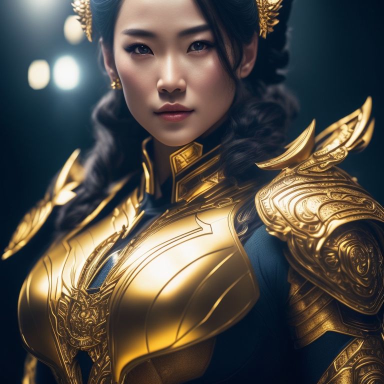 LITTLE-THAILAND: Chun-Li in golden armor