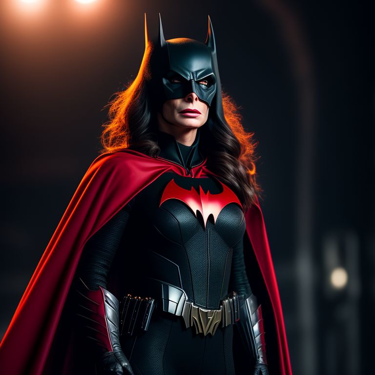 dry-meerkat756: Sandra Bullock became Vampire batwoman, Full body, red ...