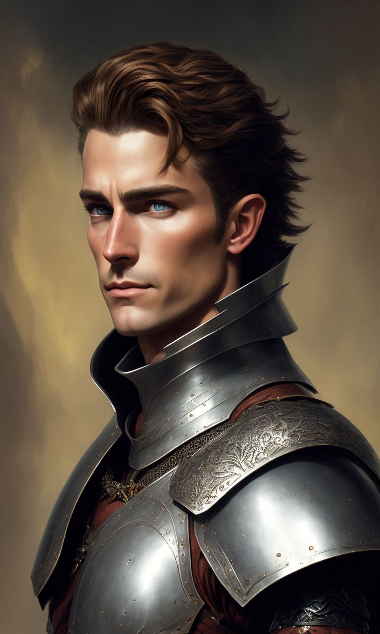 Human Paladin Portrait