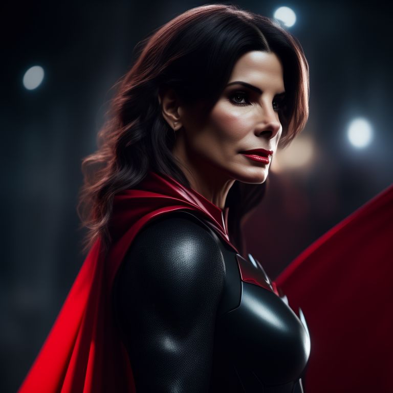 forked-mole180: Beautiful young Sandra Bullock became Vampire batwoman ...