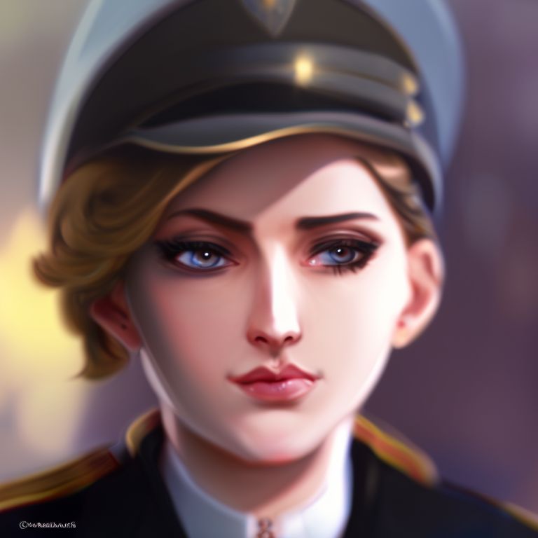 Artgerm, Wlop, Greg Rutkowski, Anna Nikonova, Character concept art, Anime, waist up photo of a caucasian prussian Soldier from the 18th century, wearing a german officer uniform, short brown hair and mustache with goatee, brown eyes, rifles in foreground, fantasy, high contrast, shiny skin, light sparkles, chromatic aberration, sharp focus, Beautiful face, Close-up, Photo, Intricate, Elegant, Digital painting, Scenic, Hyperrealistic, Hyper detailed, Trending on Artstation, 8k, anime aesthetic