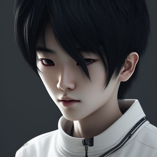 ArtStation - Japanese anime boy