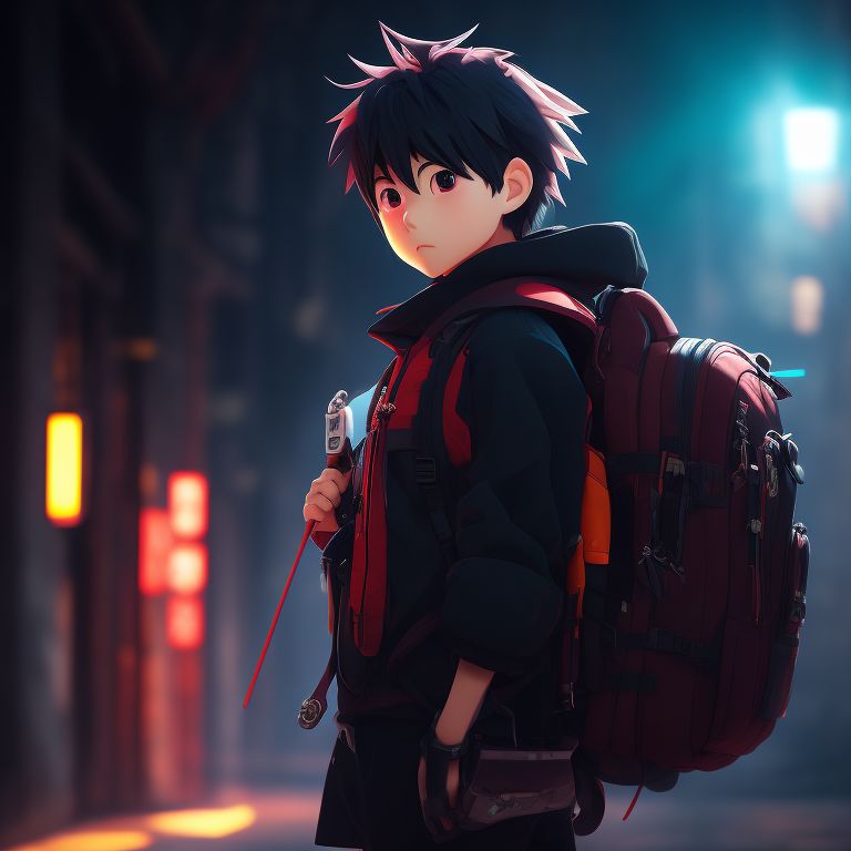 ArtStation - Japanese anime boy